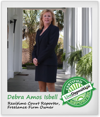 Debbie Isbell Interviewed by LiveDeposition