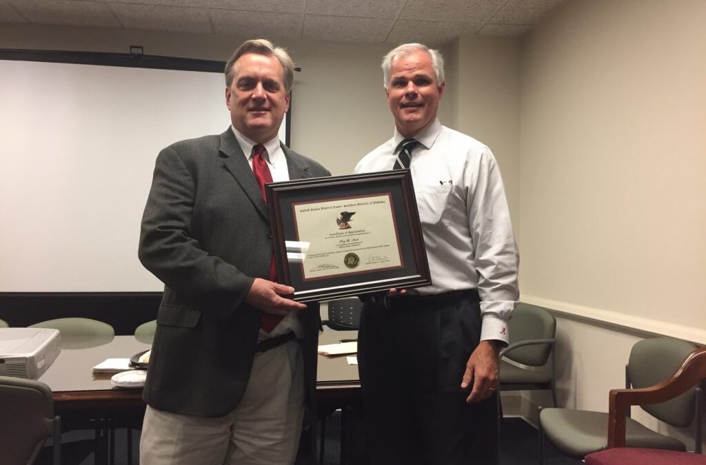 Roy Isbell – 30 years of service with the federal government.